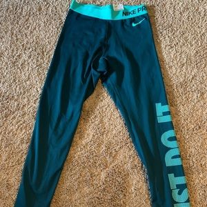Like pro Nike tights fleece lined size small